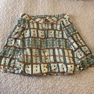Button up skirt